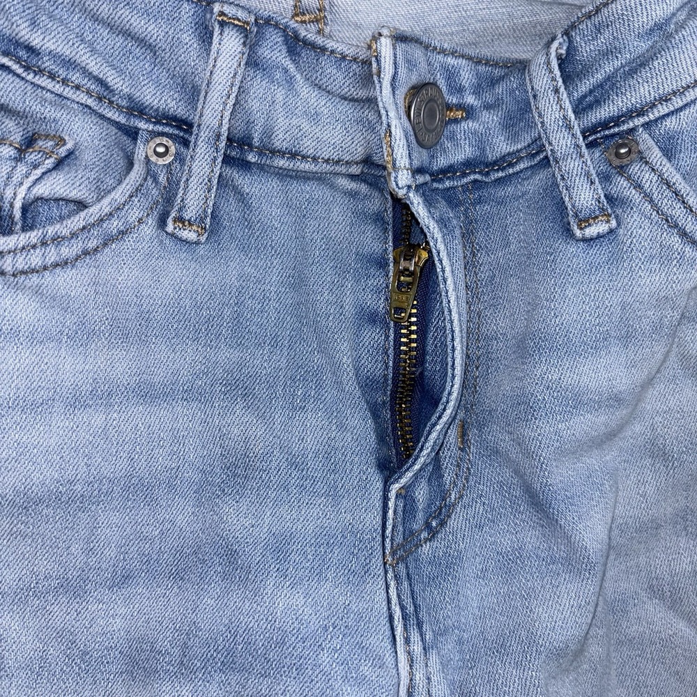 Levi's 711 Skinny Jeans Women's Size 26 Light Wash Stretch Blue Denim Casual - Picture 3 of 14